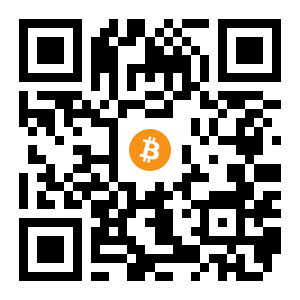 bitcoin:14XBL4VoeHhJSHfj5ZjEkS5DcygFkVLP9d black Bitcoin QR code