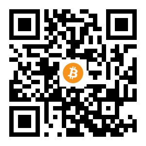 bitcoin:14XMnQvpikvfaSzwyrAFUgVm5L8cjHLLst black Bitcoin QR code