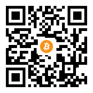 bitcoin:14XT98tpMCz8YnvWUgb23UKumACqpG5Wtg black Bitcoin QR code