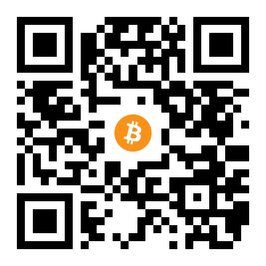 bitcoin:14XTH9c8DXXzyo8bjpcsgHYyD43qZiag1v black Bitcoin QR code