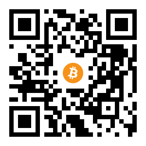 bitcoin:14XzSTD4JtE3VspZjcgeR8nTvTDbY6Hswj black Bitcoin QR code