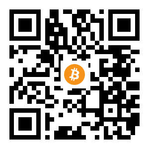 bitcoin:14YQV964qgvCpbzm4iCRFZEuKJUgHahchn black Bitcoin QR code