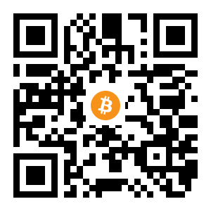 bitcoin:14YfUoUhw9amXNYTTZLpe9bVM5c4yoTwot black Bitcoin QR code
