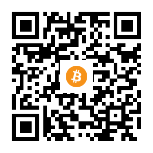 bitcoin:14YjC6C43yVVunZ8WxwgLGpdQWkeAikyrY black Bitcoin QR code