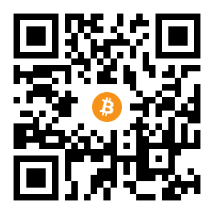 bitcoin:14YsvTHxdqy1ZbXShqmqRm7s1nSE6Gkcgn black Bitcoin QR code