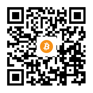 bitcoin:14ZQ2ZggcCubqhujBsTKBB6aMY6vJqaLNL black Bitcoin QR code