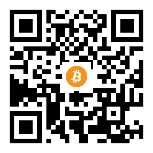 bitcoin:14ZvKwnwKHR8yMsTJaGx3Nwm15GPyZ3bNJ black Bitcoin QR code
