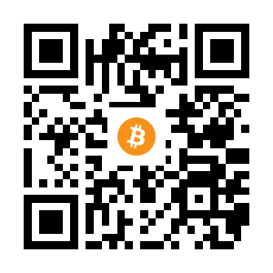 bitcoin:14aK2JfGG3PwGqLKtTnttrcDFKCYcYfhZB black Bitcoin QR code