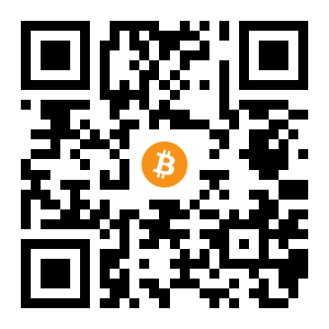 bitcoin:14aVAuTDq2N6UAF5SvFD6KvLUQHyoJZEGz black Bitcoin QR code