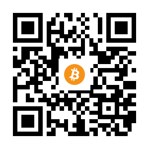 bitcoin:14bKJd4cYVkMjU7vEeBvDuFYonvnjZpYVk black Bitcoin QR code