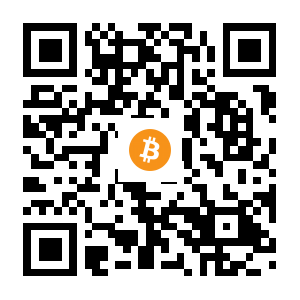 bitcoin:14barEX9RdTCuu1DHqKKqAfwnFnpcZYxk8 black Bitcoin QR code