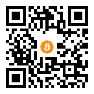 bitcoin:14bqkJfmjPArai9MBuntx1oEk27vKNmcuq black Bitcoin QR code