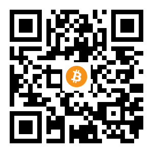 bitcoin:14caVFhmQAkGsX27z6NNH3QLiJMvqwL3Q2 black Bitcoin QR code