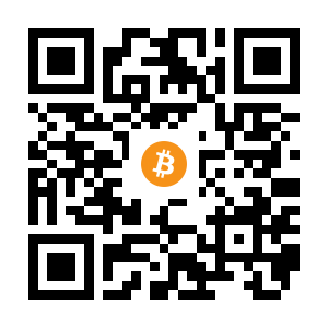 bitcoin:14cd87SENLLaSqHZtbeXj8RKo6sPGdz8ys black Bitcoin QR code
