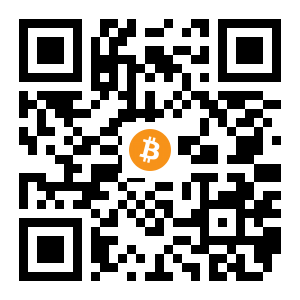 bitcoin:14d9L7kjzxiGfXWPuqujvogcJYdaEYzKzs black Bitcoin QR code