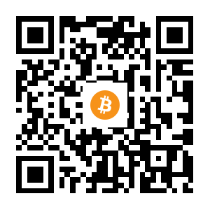 bitcoin:14dMbXTiVKoN69FJuQeZvNc1umAdyVfwaX black Bitcoin QR code