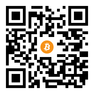 bitcoin:14daBpqx6vdic8QLEmLt2s5prodF41XrN9 black Bitcoin QR code