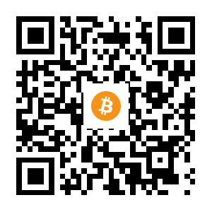 bitcoin:14eQuCF4cd45AYEUj7EGzqgyVB6a7kA5x6 black Bitcoin QR code