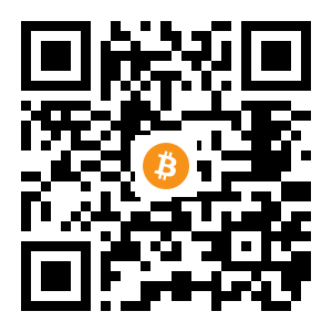bitcoin:14eU4P9HAASsgq5HJ38pJvcJFuYHXJkUj8 black Bitcoin QR code