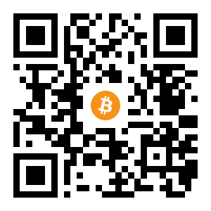 bitcoin:14eWHtLQ6DcZQ86tQFGgg7aPRiBHHF2G6c black Bitcoin QR code