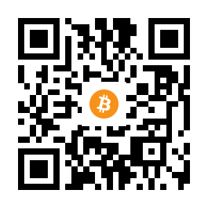 bitcoin:14exNi9fGasLQckNvj4SmmtajzLUACufBC black Bitcoin QR code
