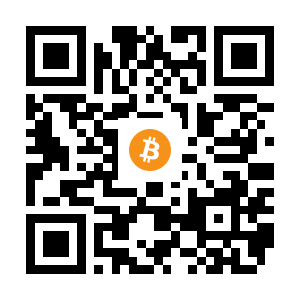 bitcoin:14fJX3SnfzR5CmkNHtgryYMH1T8p3XGFu8 black Bitcoin QR code
