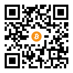 bitcoin:14fYjCwrGDpUqLHPTMq8EvwhAKXgrWnisf black Bitcoin QR code