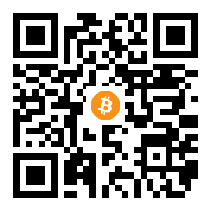 bitcoin:14fezRQzXmek2GXoW1hKjAJagxaDoFazRV black Bitcoin QR code