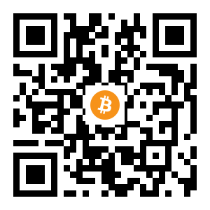 bitcoin:14fzj1CSXo1M93UnfaVHiXcujknkH9mC9R black Bitcoin QR code