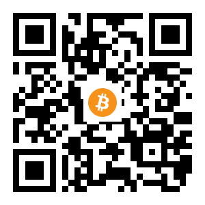 bitcoin:14g9K1s4SpV8k2CtwTNJt1JWoHSyXG4JWj black Bitcoin QR code