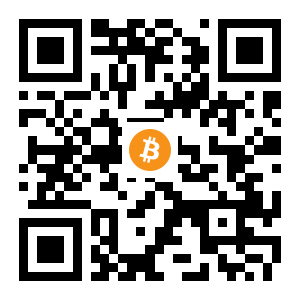 bitcoin:14gtQSk4nVUGeo44eSByUEKUNDQYAs9QX1 black Bitcoin QR code