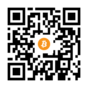 bitcoin:14hc4iBCjo8dM8ncVboXty7aRxU4gZtEuu black Bitcoin QR code