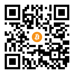 bitcoin:14i6qmd2d345KeQU2LmkJNVQspcosSQijh black Bitcoin QR code