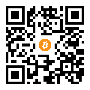 bitcoin:14isLsK5WCH4u1RmMREtguxP118woq6rNG black Bitcoin QR code