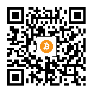 bitcoin:14m3sd9HCCFJW4LymahJCKMabAxTK4DAqW black Bitcoin QR code