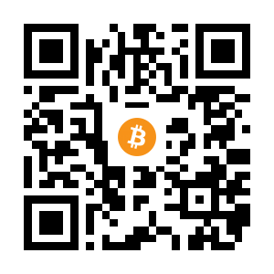bitcoin:14m7aPWzPK4x9LwrMdNDSLz4JD8pTufmTE black Bitcoin QR code