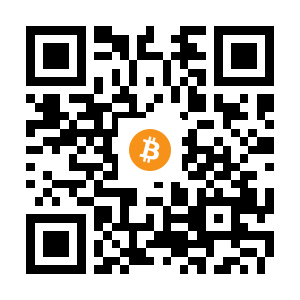 bitcoin:14mFsnBv58CowYe86rGt7gqxEL8D2s7NQa black Bitcoin QR code
