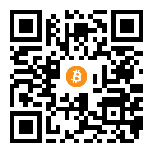 bitcoin:14mRCvfvML5PnZfMCzERLzVU1ByR2VCZy9 black Bitcoin QR code