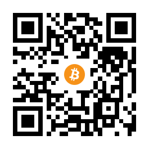 bitcoin:14mSpWXLvkTK2GzuxLTPH5nRD6HfpQ9QhV black Bitcoin QR code