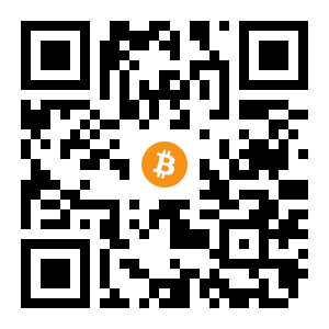 bitcoin:14mZZDBCiwfMWYSU9zUrdH32rqm8SxcX4M black Bitcoin QR code