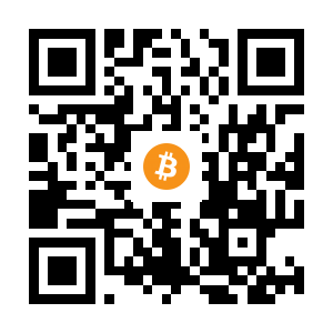 bitcoin:14mxxy2HThnLMfmsdfrkFnvQ62ssWMP9xk black Bitcoin QR code