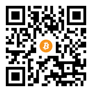 bitcoin:14nTFGGUnd2k2ZjuMYi2dhkeL8nyZf1pqq black Bitcoin QR code