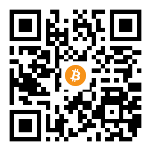 bitcoin:14nfjqV5y2cs6ccMdXtKjhdKG2gvjCaa1d black Bitcoin QR code