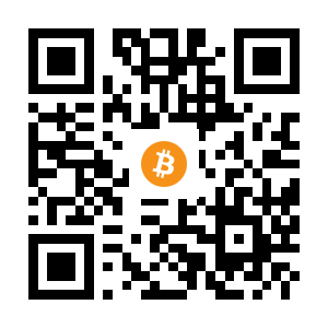 bitcoin:14nhcZp7fV8WVdME1RHp4ZDB1NBwhYDaZ9 black Bitcoin QR code