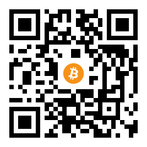 bitcoin:14o3SKsTZYnqLBFDK157rbqgDaBrsGBtv1 black Bitcoin QR code