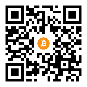 bitcoin:14oHkGmtX3V14E9ZnMh5Qw1ADp2LUDXjzu black Bitcoin QR code