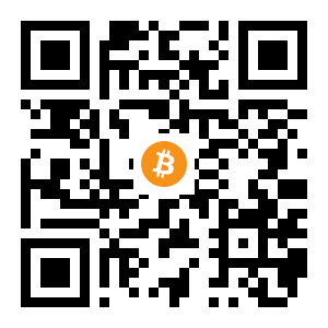 bitcoin:14rKP4Vtsn4m5tocaHDvARcGoMcn5oRmuM black Bitcoin QR code