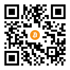 bitcoin:14rPL73LR1YsxjaxiGLrUQBHQgmc7qN93D black Bitcoin QR code