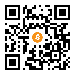 bitcoin:14srjniPf3u9rfMRh4HCMQt1GcyVRNKst2 black Bitcoin QR code