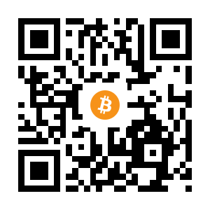bitcoin:14ss8A78XRxXG3MwcjKH5JhrUuyB7QkPVm black Bitcoin QR code
